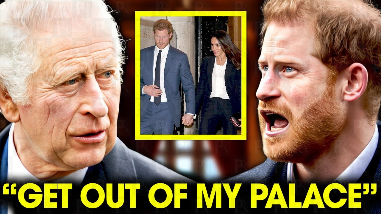 Palace CHAOS As King Charles Sends Harry Away After Desperately Begging  In Visa Case