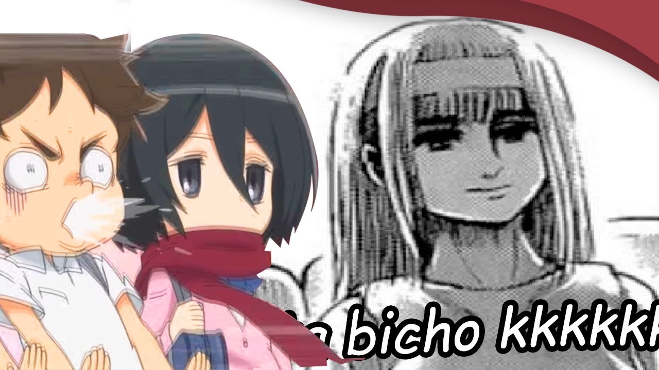 Eren e Mikasa vendo O FINAL DE SHINGEKI KKKKKKKKKKKK