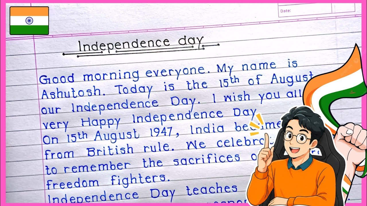 Short speech on Independence Day 2026 🇮🇳 | 15 august speech in english 2026 | independence day 2026 