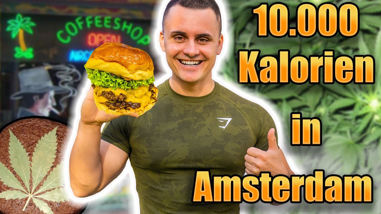 C4NNABIS konsumieren und dann FRESSFLASH? 10.000 Kalorien in 24h in AMSTERDAM *Selbstexperiment*