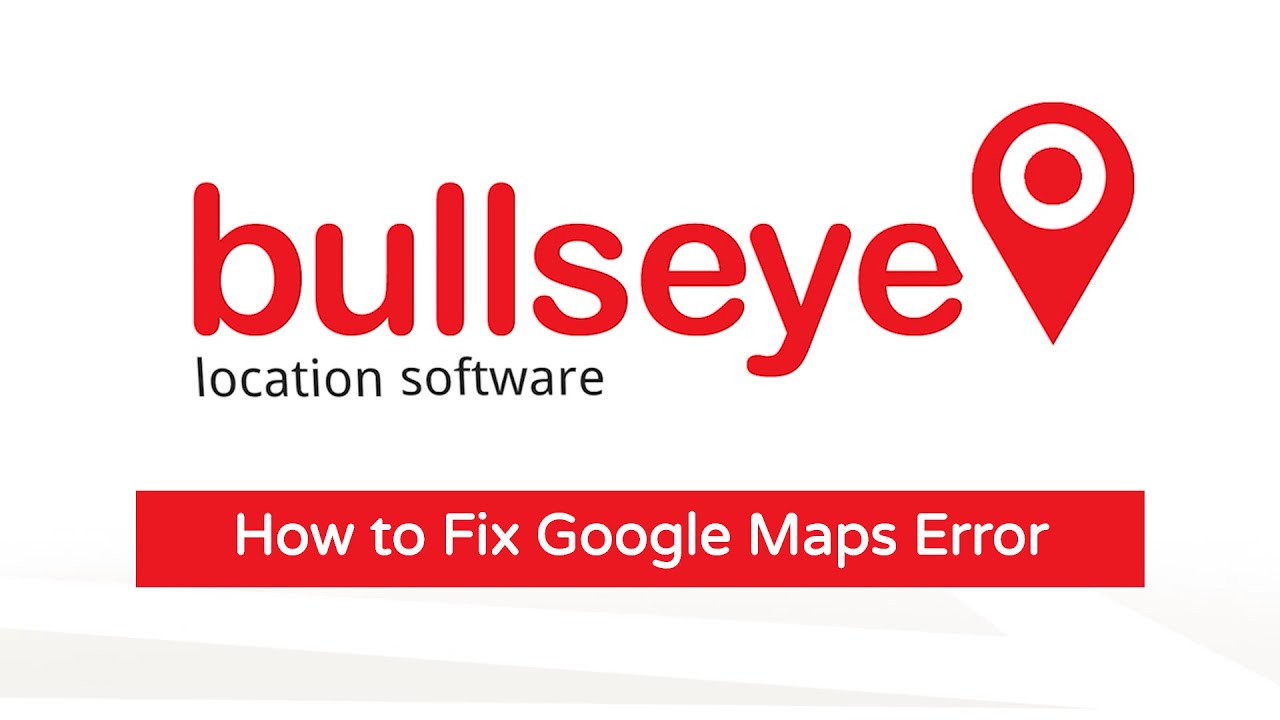 How to Fix Google Maps Error 