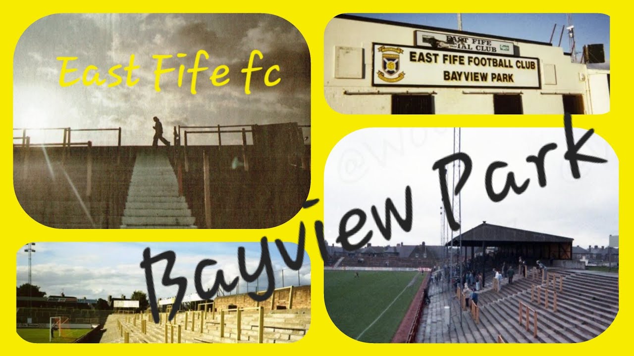 Bayview Park,  East Fife fc.  Lost Scottish grounds #5