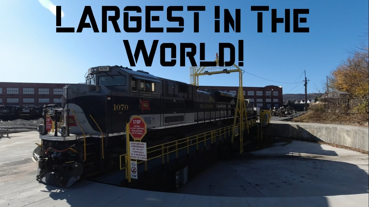 World's LARGEST Train Facility - Altoona Works (Juniata Locomotive Shop) - Norfolk Southern