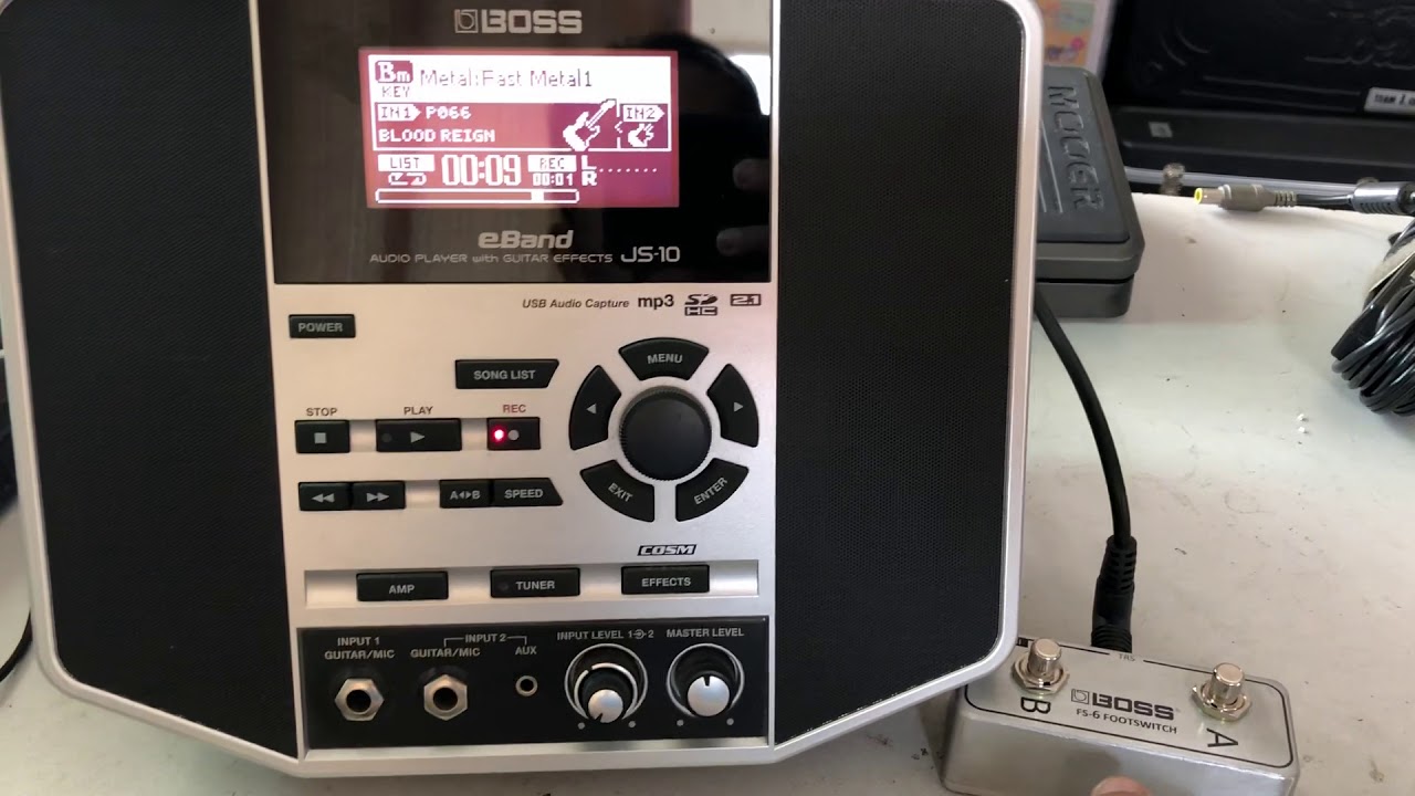 Boss JS-10 with footswitch FS-6