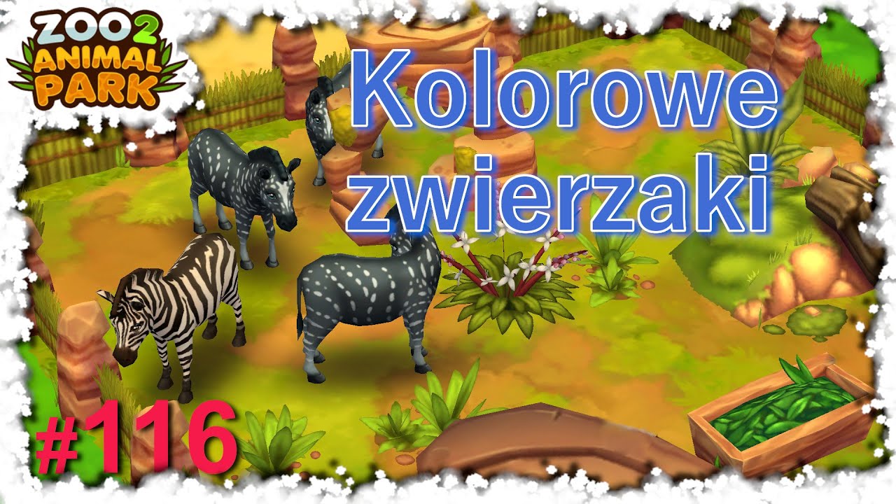 🦁 Zoo 2: Animal Park: #116 Kolorowe Zwierzaki koń deresz, owca brązowa, koza biała.