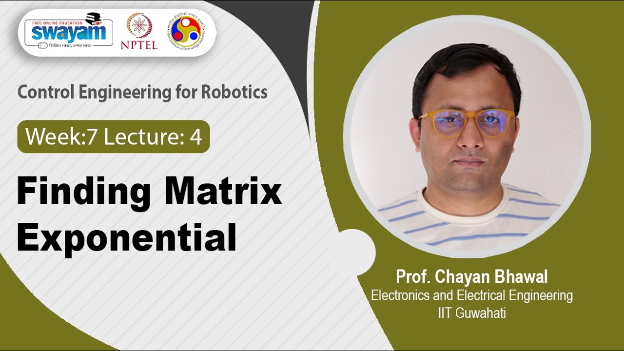 Lec-40: Finding matrix exponential