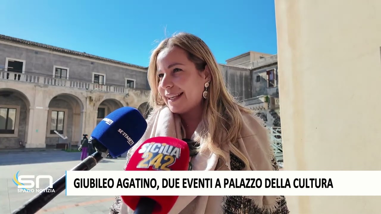 Giubileo agatino, due eventi a Palazzo della Cultura