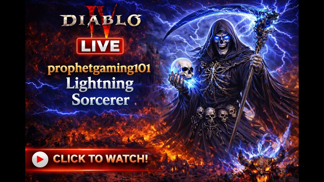 Diablo 4 Season 11 Prophet Is Live !!! Sorcerer Blasting !!!