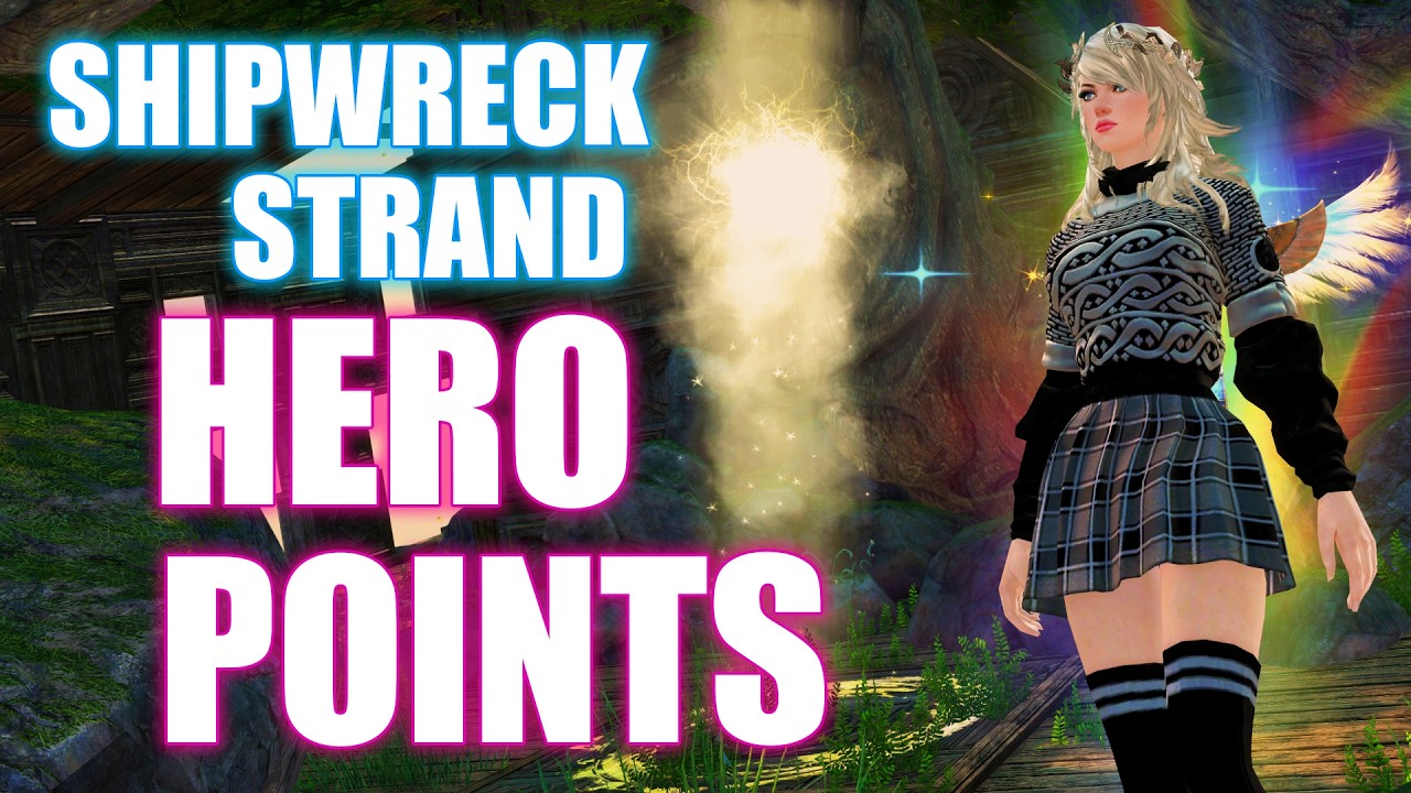GW2 - Shipwreck Strand Hero Points Guide - Guild Wars 2 Visions of Eternity