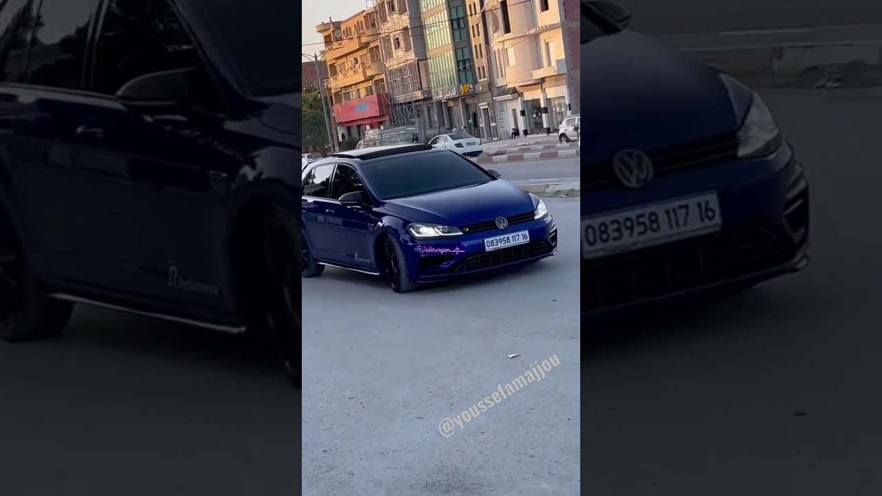 معشوقة الشباب💙#mk7r #golf7r #golf7 #golfmk7 #vw #volkswagen #racing #vwracing #lapizblue #black