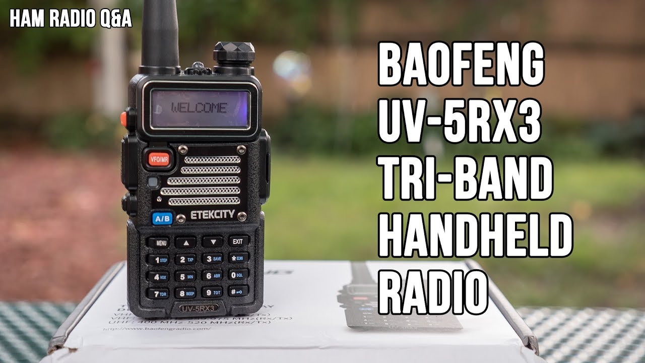Радиостанция Baofeng UV-5RX3 с тремя диапазонами — вопросы и ответы для любительского радио