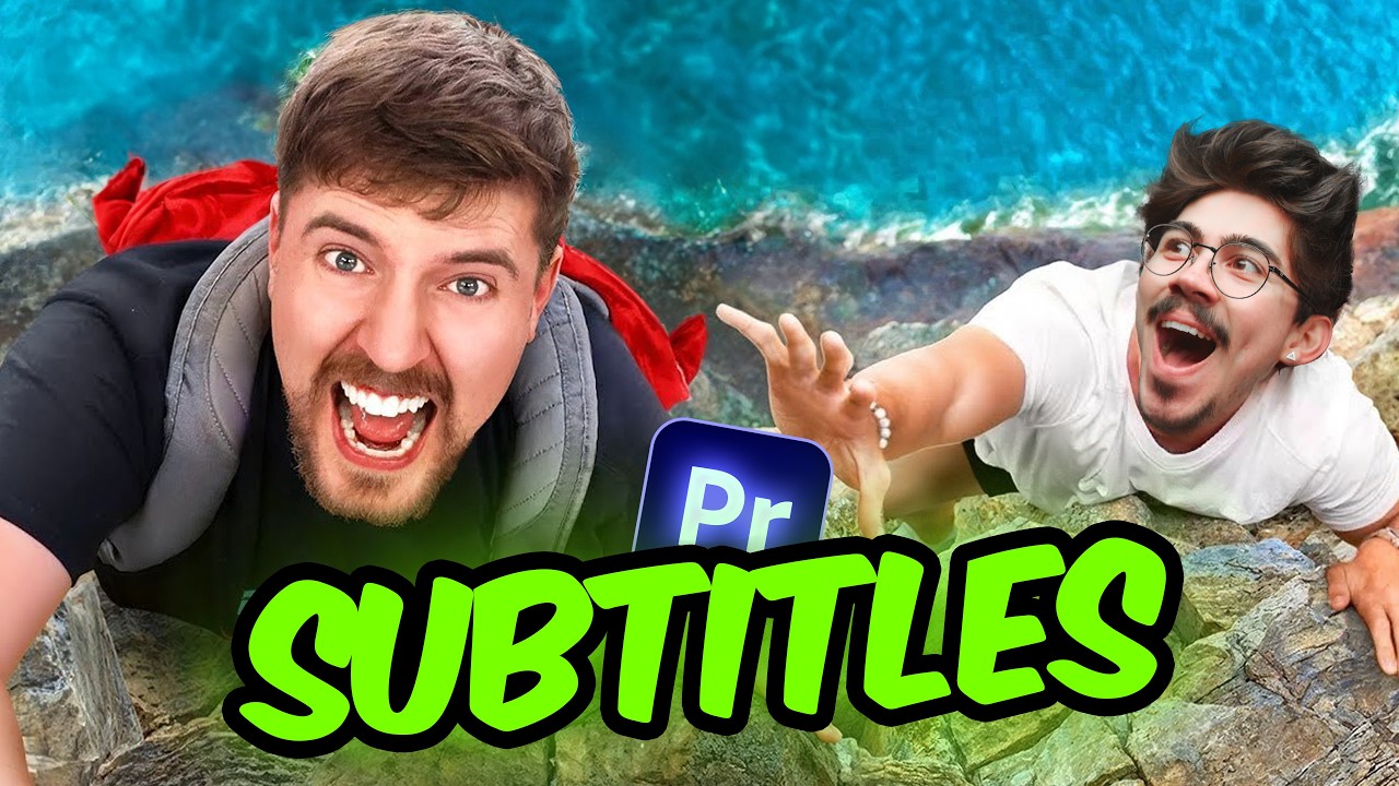 Я украл субтитры MrBeast! (Урок Premiere Pro)