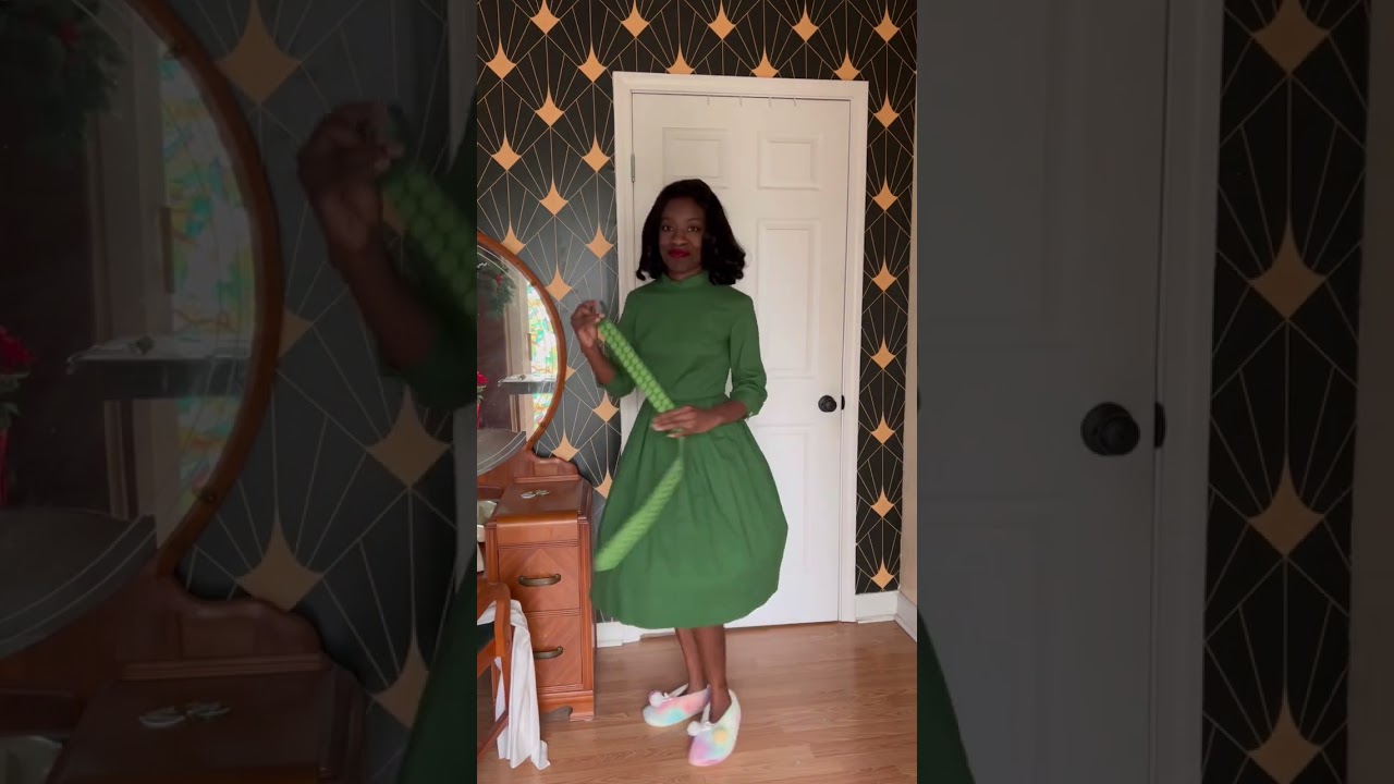 I made a Vintage raincoat inspired by Pyrex #vintage #sewing #1960s
