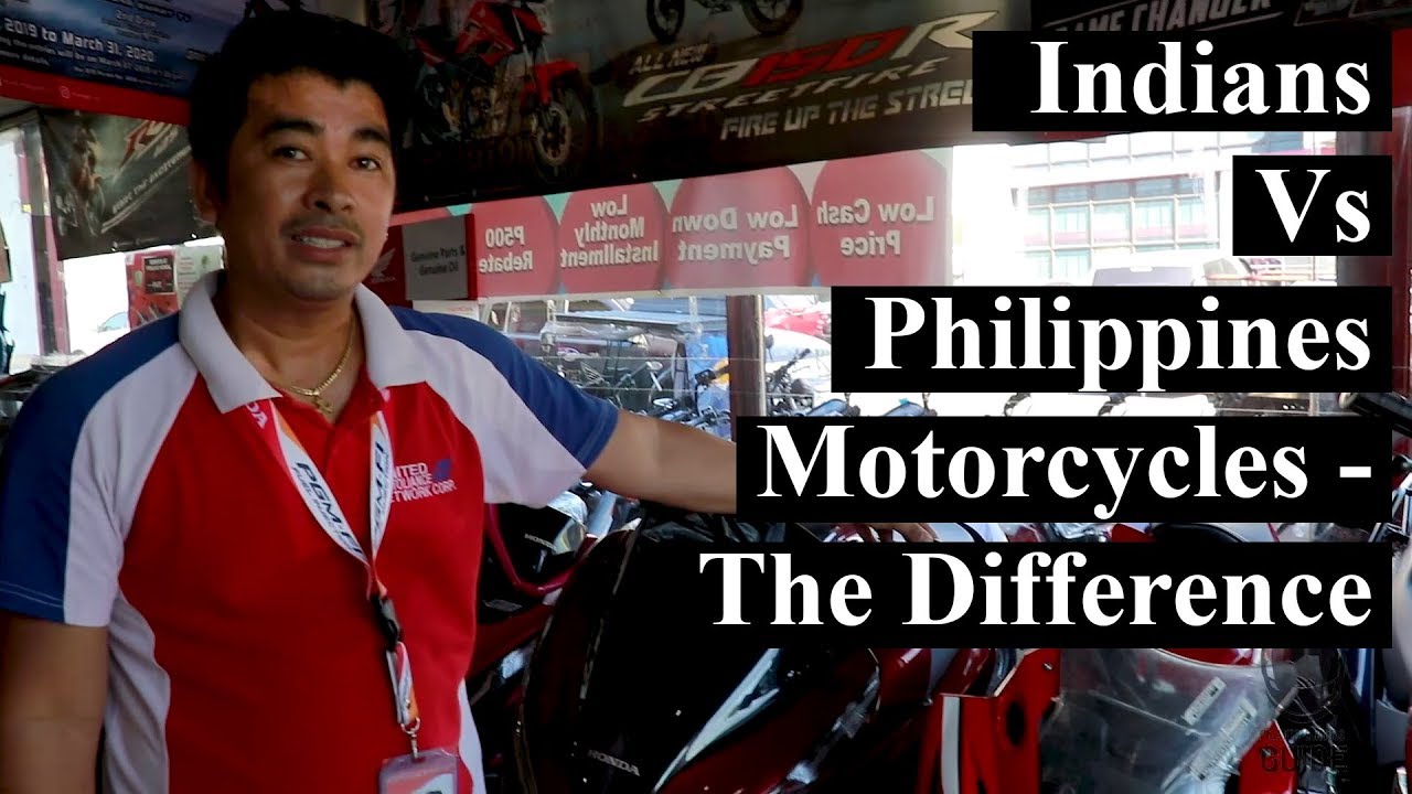 Bikes in Philippines | Indians Vs Philippines Motorcycles - The Difference | PraksBikersGuide