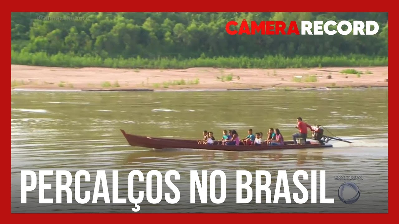 No Brasil, crianças enfrentam transportes precários para estudarem