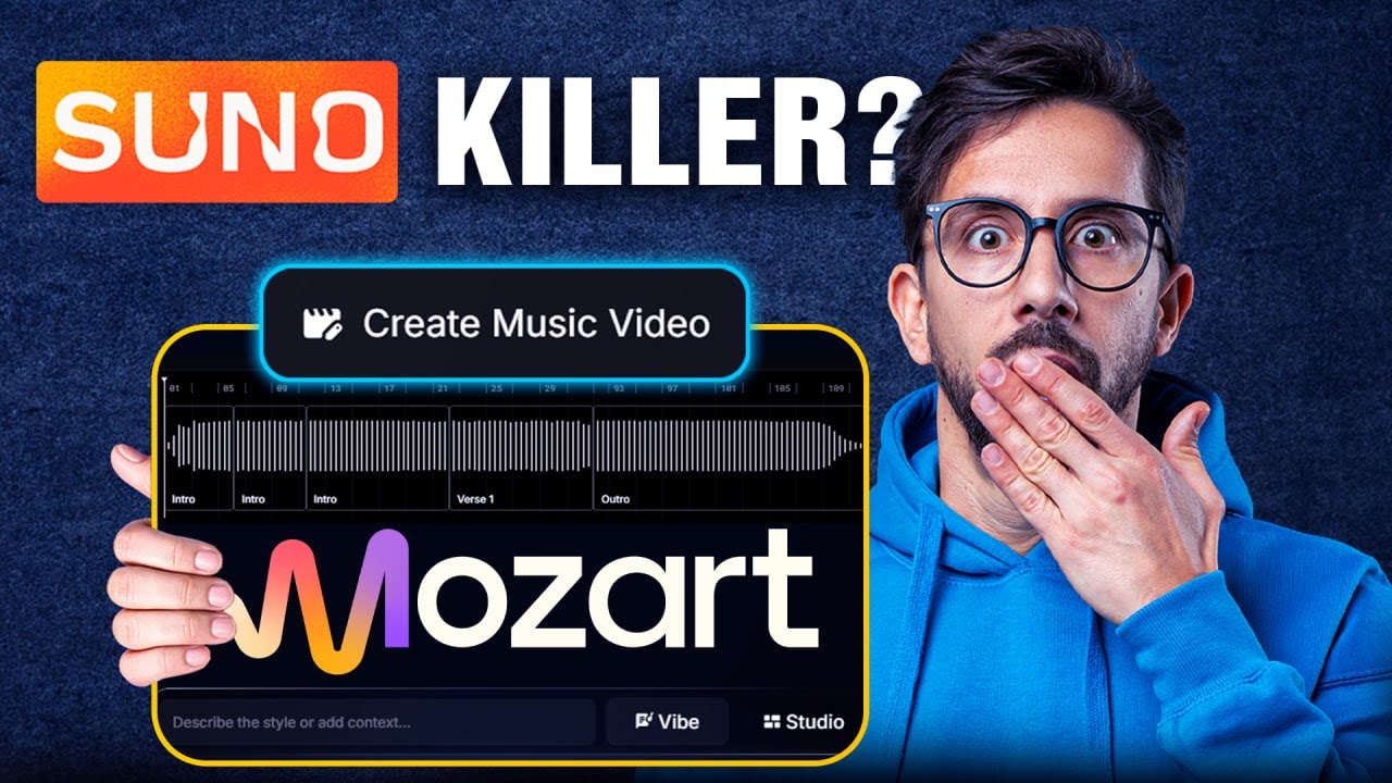 THIS Suno Rival Can Make Music VIDEOS! (Mozart AI)