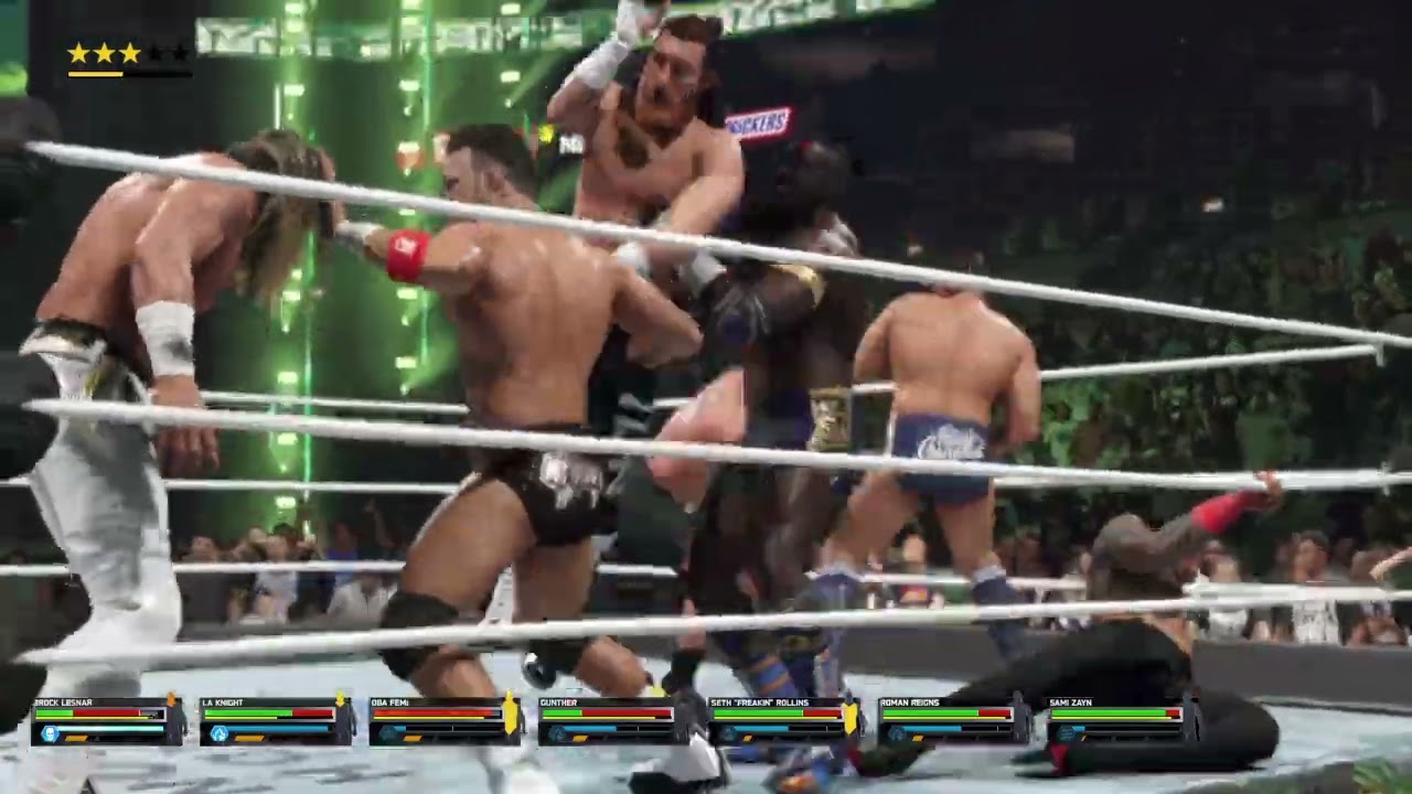 Last 10 entrants in the 2026 Royal Rumble match