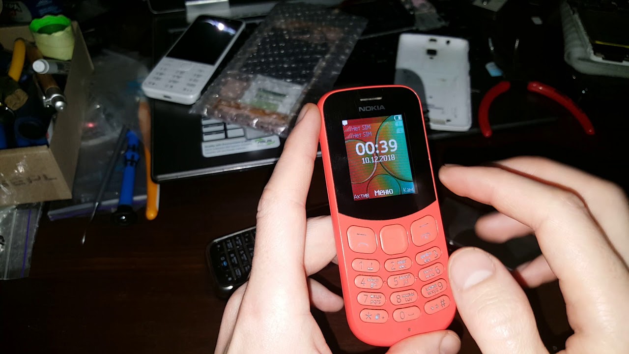 Nokia 130 TA-1017 hard reset сброс настроек зависает глючит тормозит