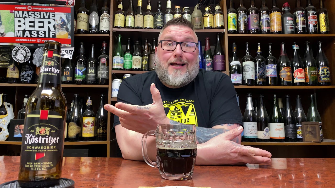 Massive Beer Review 3229 Köstritzer Schwarzbier Black Lager