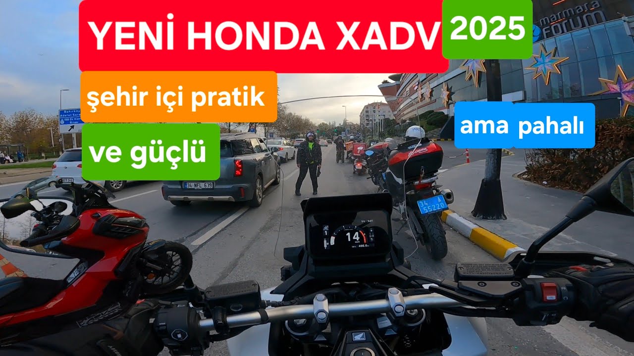 Honda xadv şehir içi sürüş hissiyatı, atik güçlü ve pahalı olmuş 