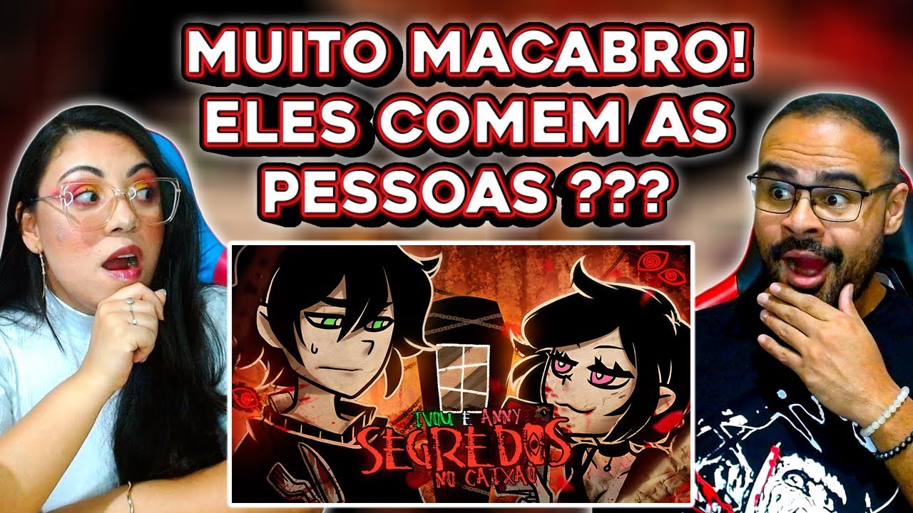 REACT IVOU - Segredos no Caixão | Andrew & Ashley (The Coffin of Andy and Leyley)