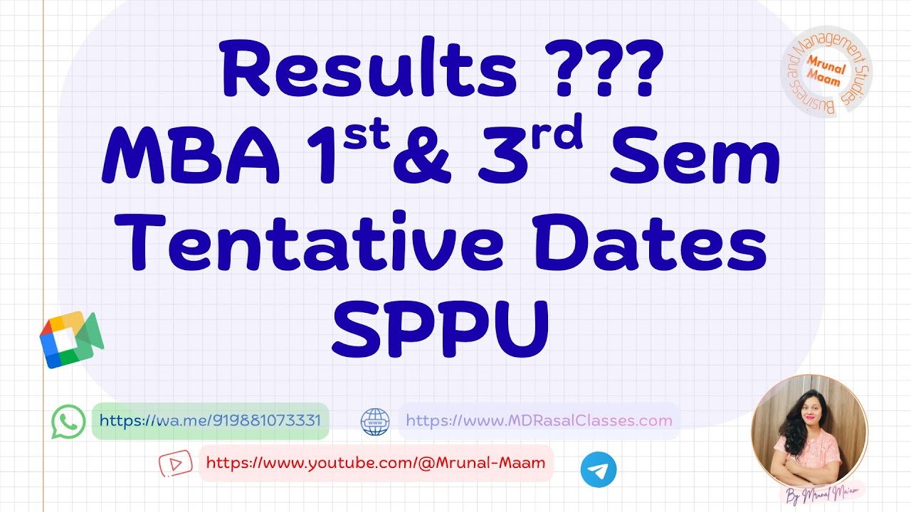 Results Dates - 1st Semester & 3rd Semester Backlog/Regular 2024 pattern , 2019 revised