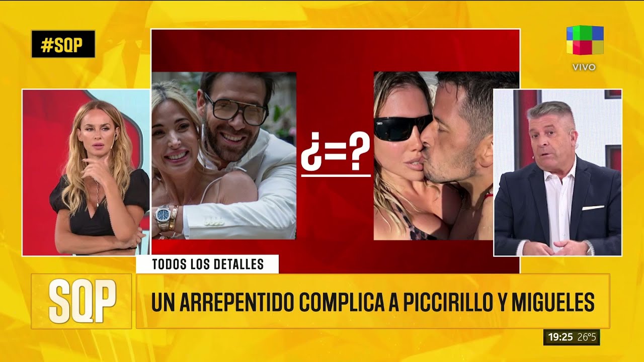 💣 CIRIO-PICCIRILLO Y WANDA-MIGUELES: PAREJAS POL&Eacute;MICAS Y CAUSAS JUDICIALES