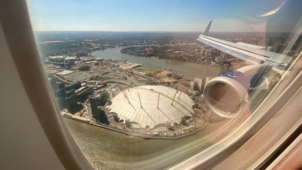 British Airways E190 Approach and Landing at London City