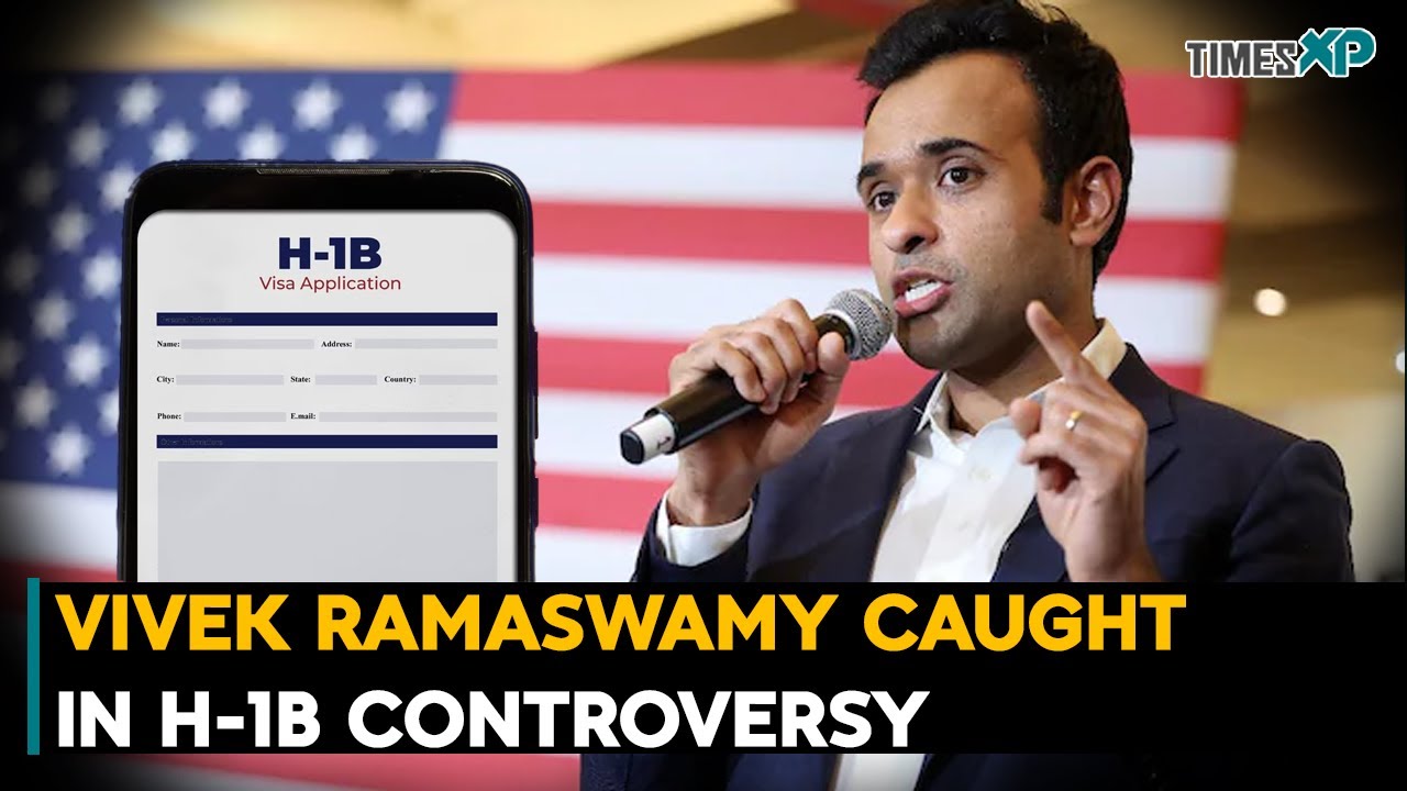 Indian-Origin Vivek Ramaswamy Caught in US H-1B Visa Controversy