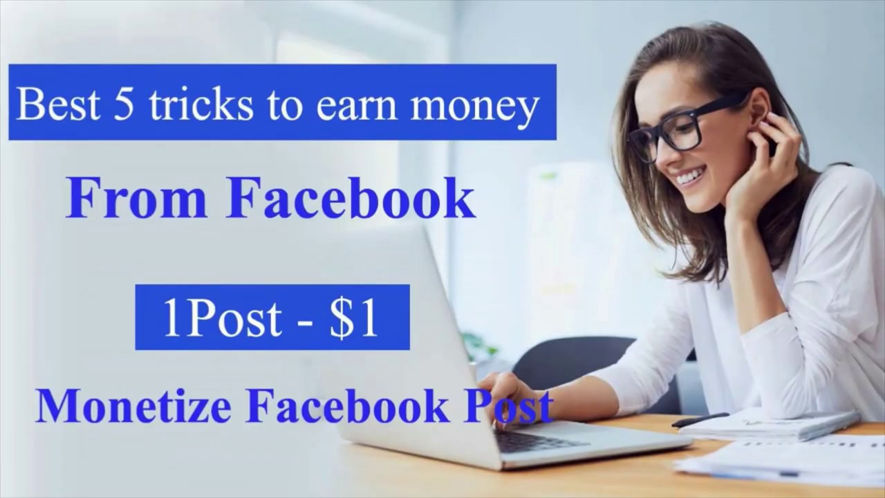 Best 5 Tricks To Earn Money From Facebook [2020] in Hindi