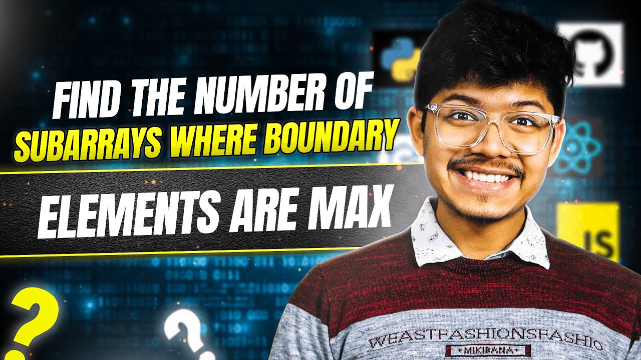3113. Find the Number of Subarrays Where Boundary Elements Are Maximum | Binary Search | Monotonic
