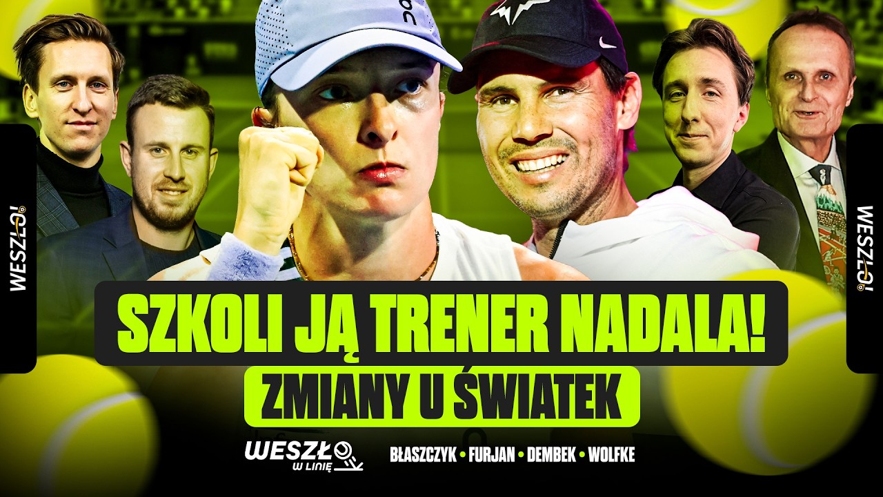 IGA ŚWIĄTEK MA NOWEGO TRENERA! | WESZŁO W LINIĘ LIVE