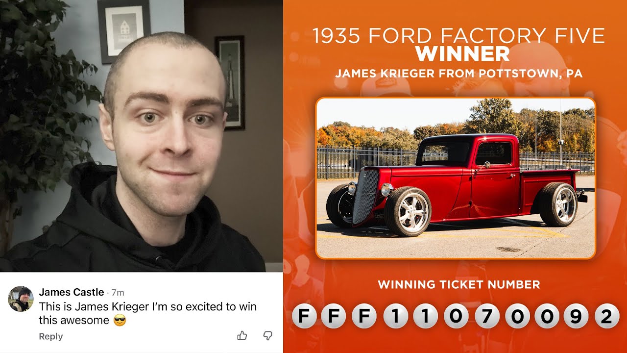 1935 Ford Factory Five Giveaway