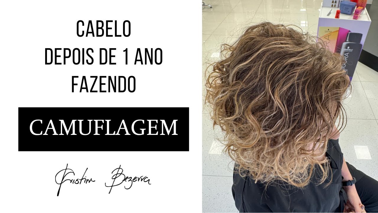Cabelo Depois De 1 Ano Fazendo A Camuflagem