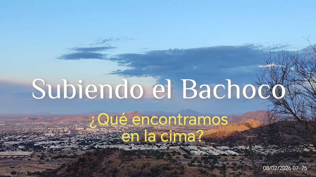 ¿Qué nos encontramos en la cima del #bachoco ? #hermosillo #sonora
