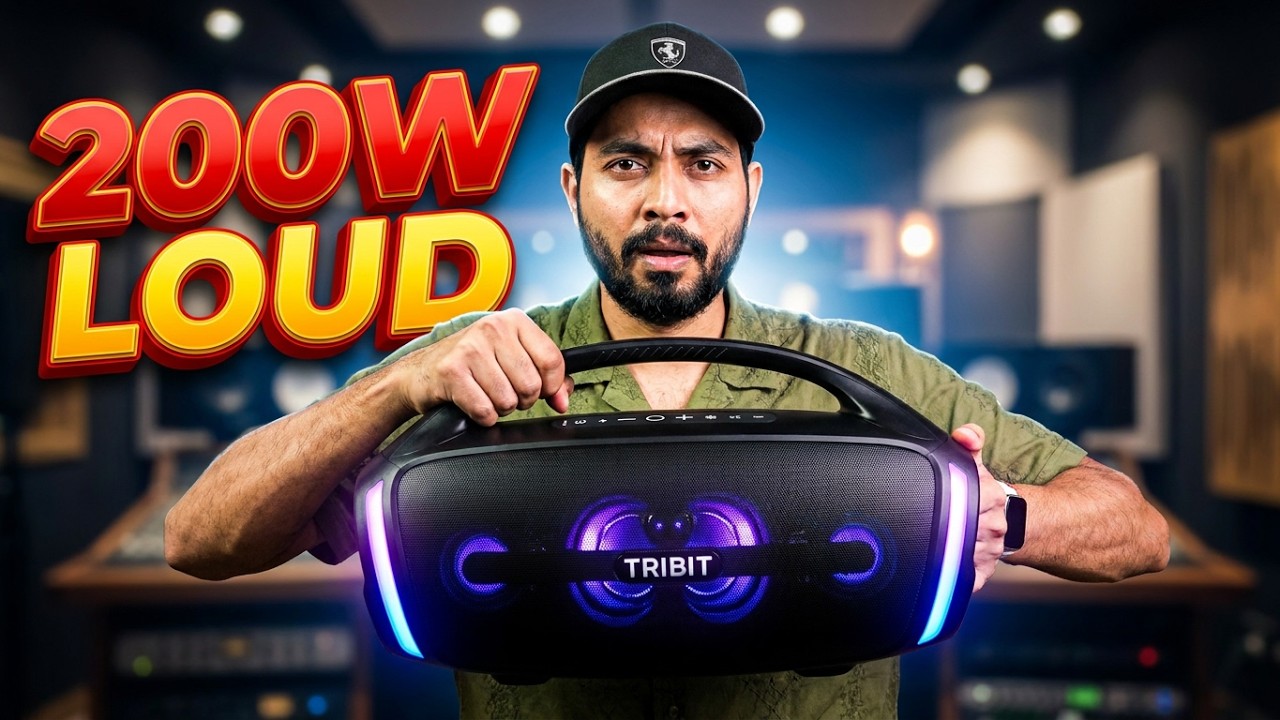 TRIBIT StormBox Blast 2 200W with XBass | Bluetooth Speaker *UNBOXING* | Better Than JBL BOOMBOX ?