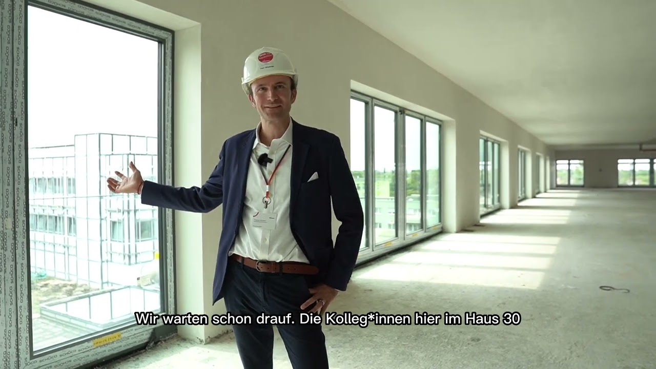 Neubau Klinikum Neuk&ouml;lln - Begehung mit Thomas W&uuml;stner, Gesch&auml;ftsf&uuml;hrender Direktor