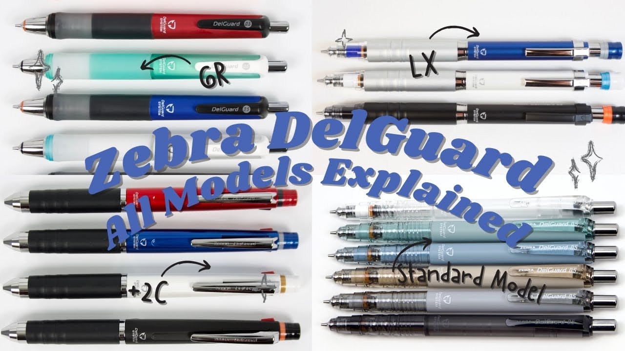 Zebra Delguard Comparison of all 5 Models