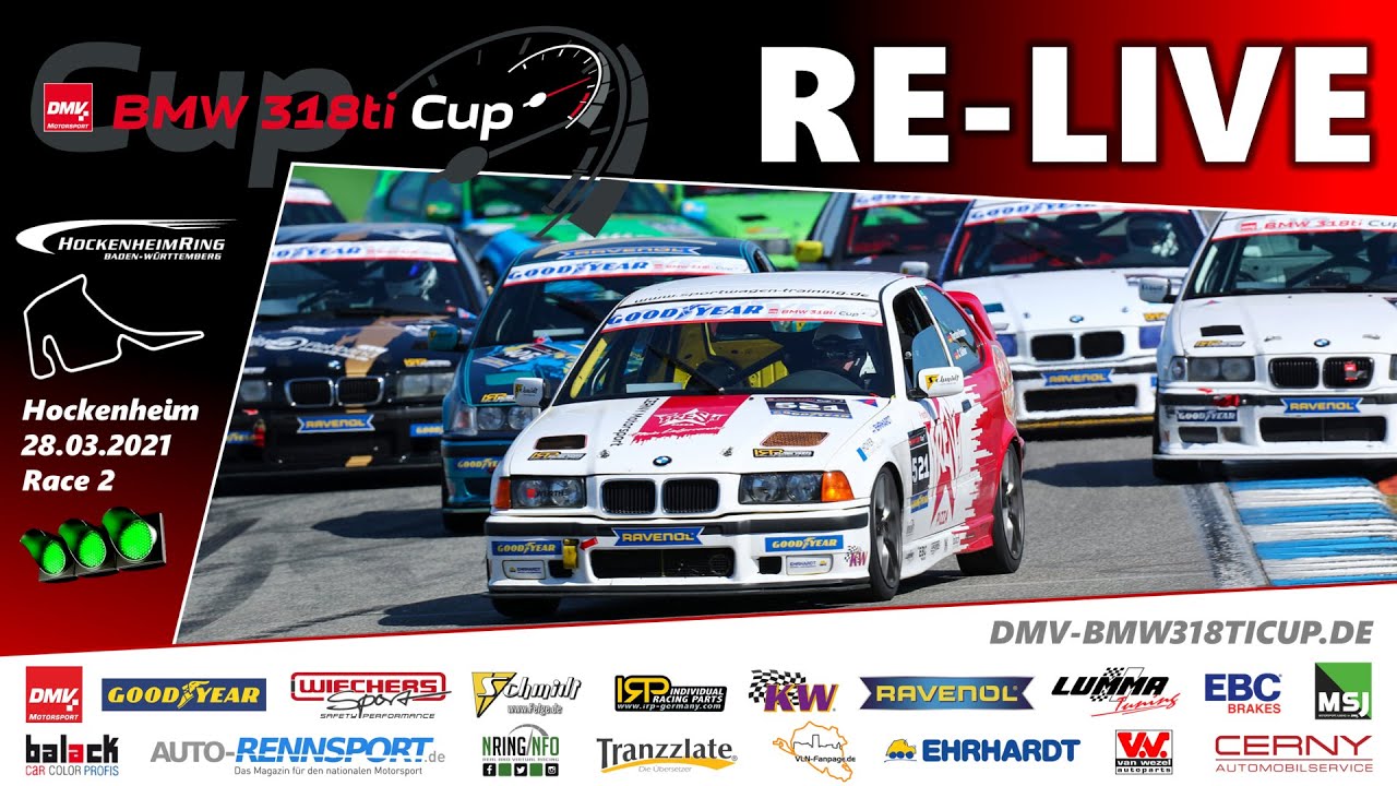 RE-LIVE | Race 2 - Hockenheimring 2021 | DMV BMW 318ti Cup