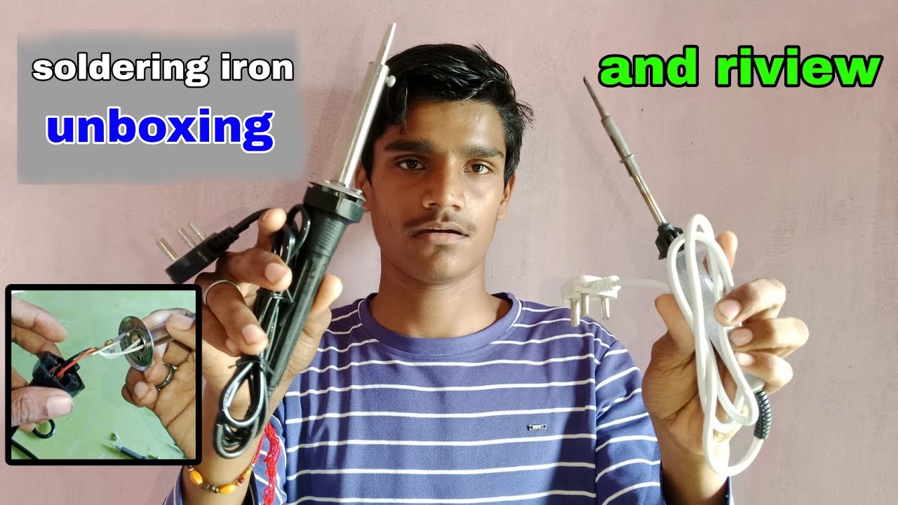 Soldering iron unboxing riview and testing || 