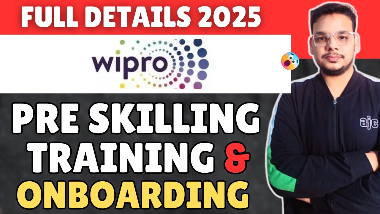 Wipro Pre Skilling Training | Wipro Onboarding Details 2025 | Wipro Elite & Wilp LOI And Onboarding