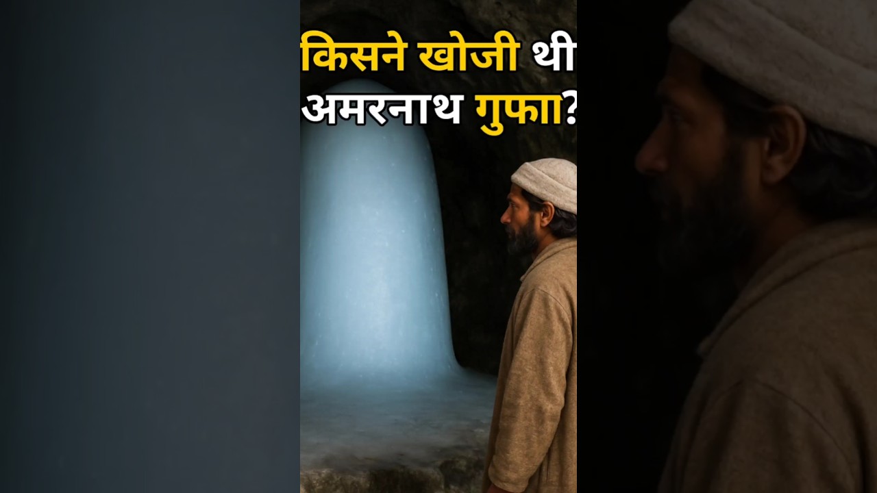 Who discovered the amarnath cave #amarnath #amarnathyatra #shorts #amarnathcave