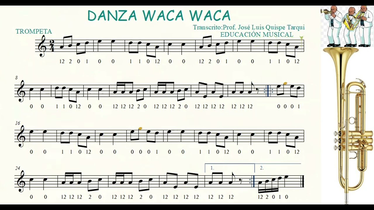 DANZA WAKA WAKA (TROMPETA)🎺🇧🇴