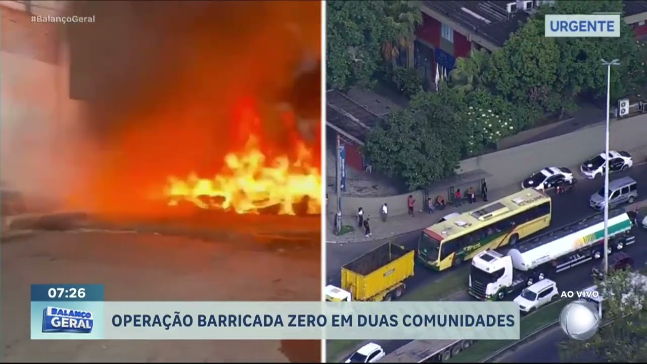 Tiroteio entre policiais e traficantes assusta moradores de comunidades do Rio de Janeiro