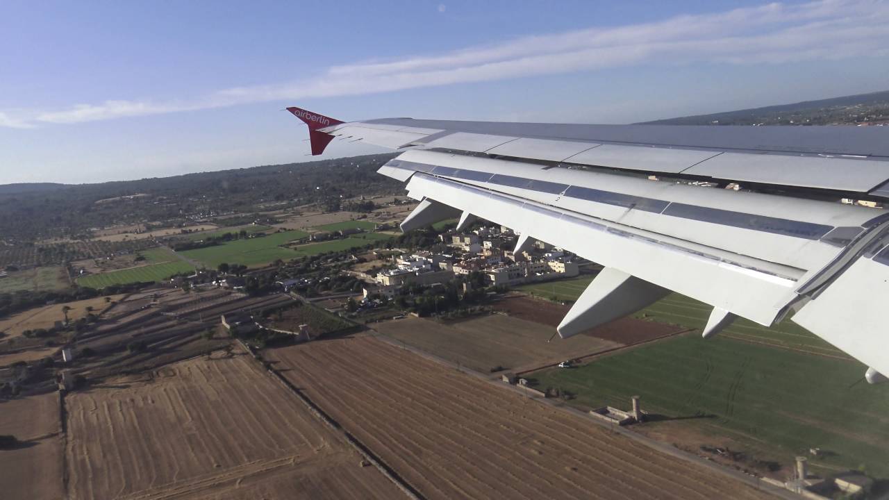 4K Landung auf Mallorca PMI inkl Anflug uncut