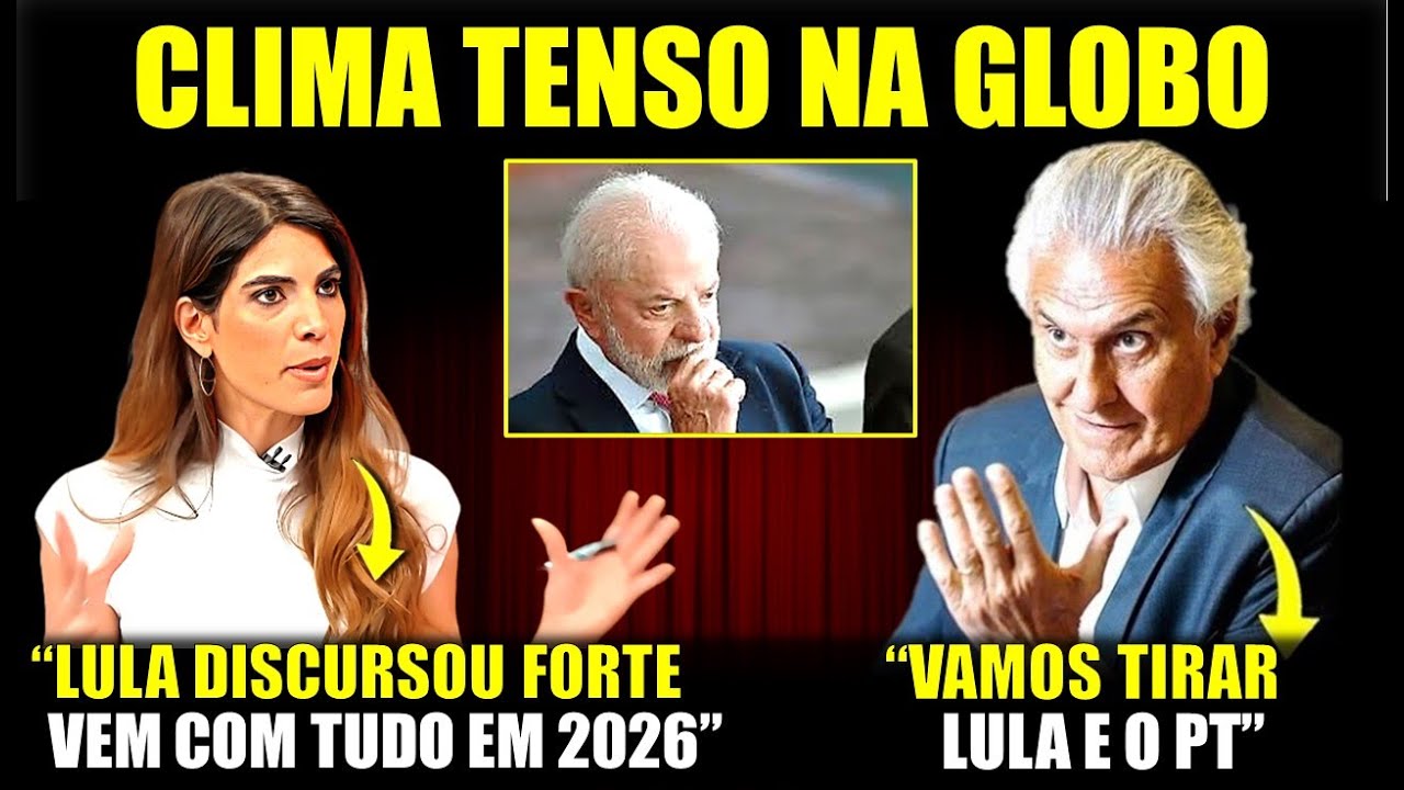 Caiado DETONA Lula e PT ao vivo na Globo, Sadi se desespera e tenta cortá-lo do ar!
