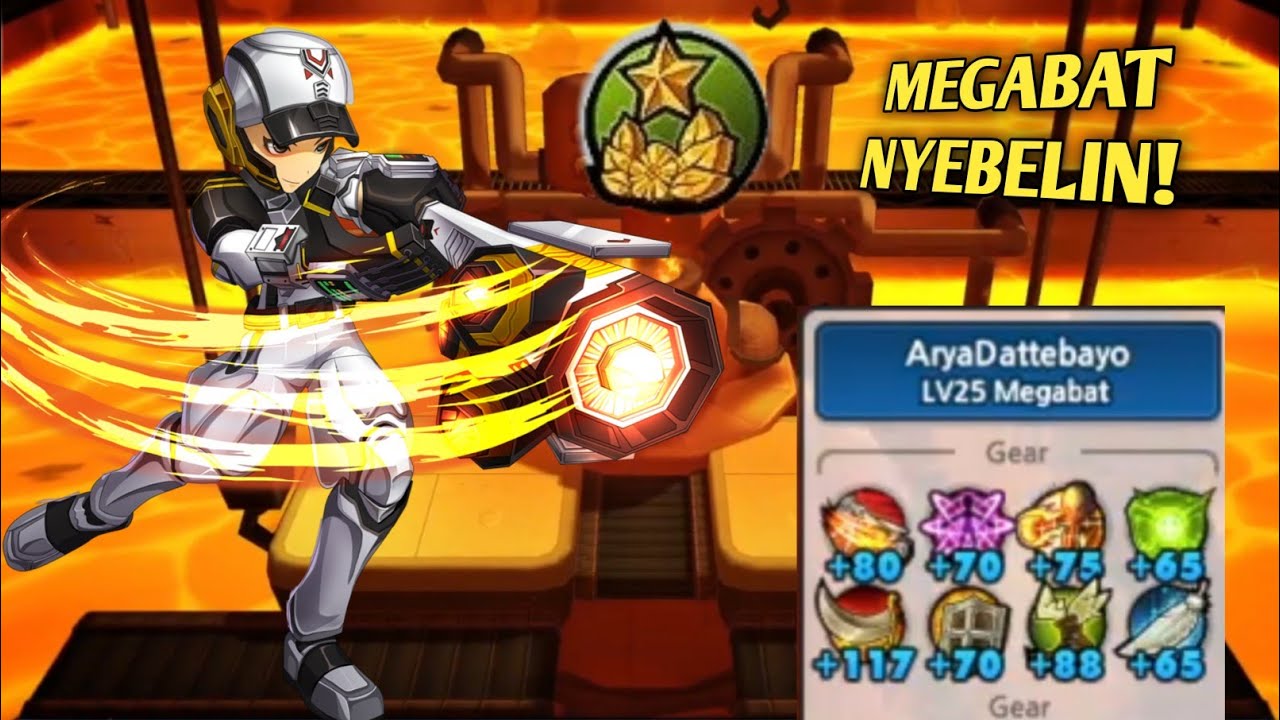 Lost Saga Ladder Polosan Melawan Bintang 1 User Megabat Attack+117 Damage Sakit Bola Mantul Terus!