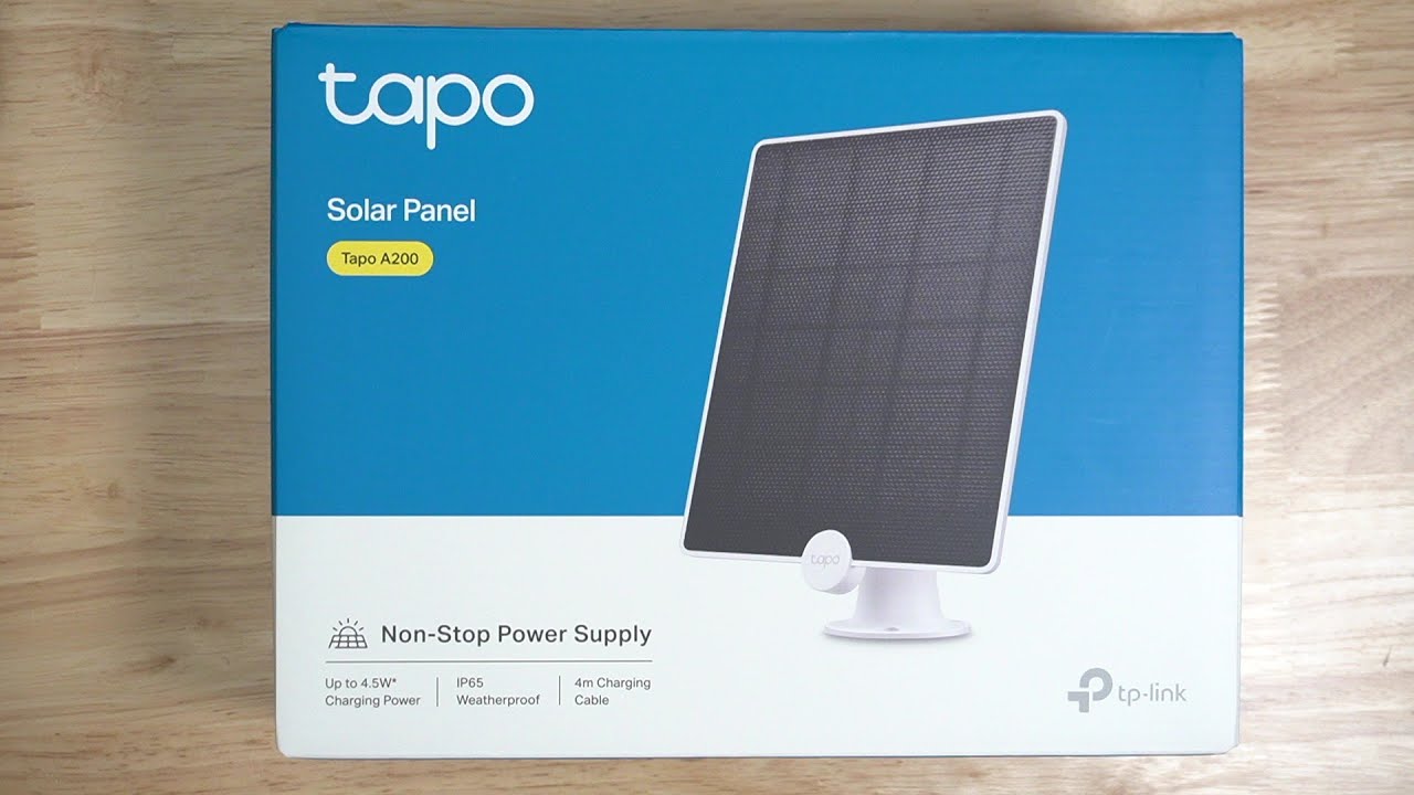 TP-Link Tapo Solar Panel Unboxing & Setup