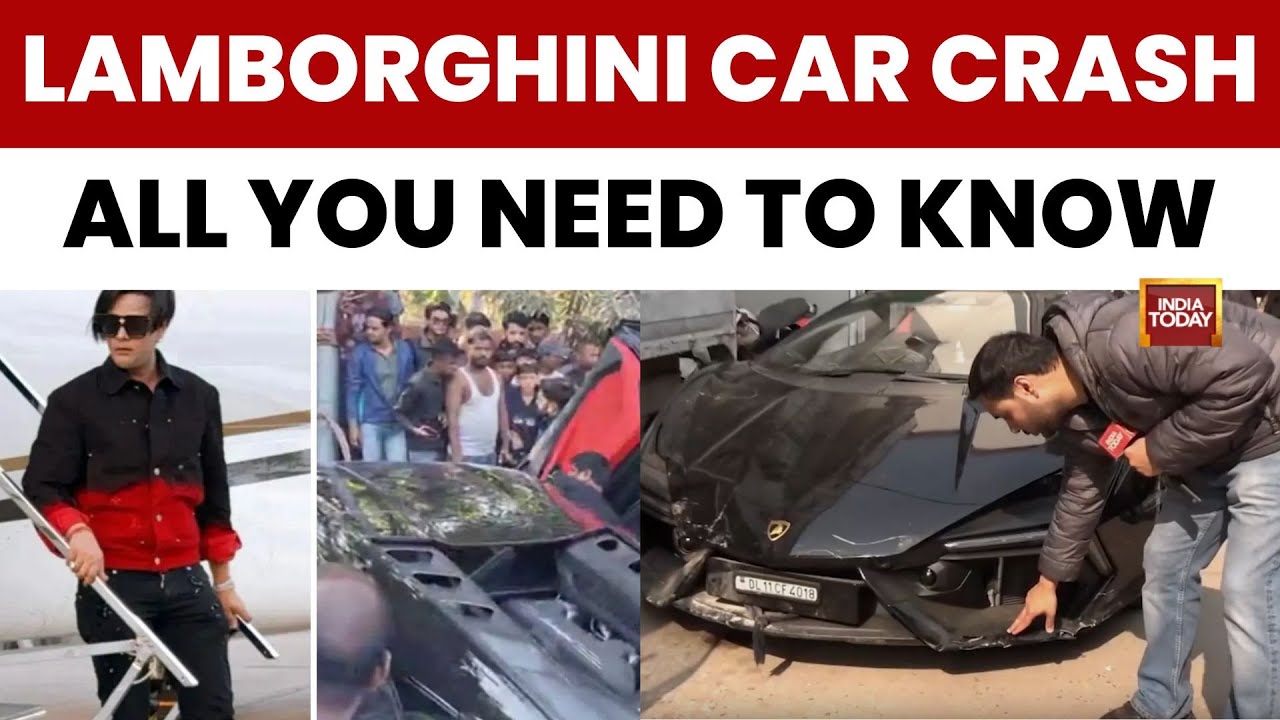 Kanpur Lamborghini Crash Sparks VVIP Controversy, FIR Updated After Police Scrutiny | India Today