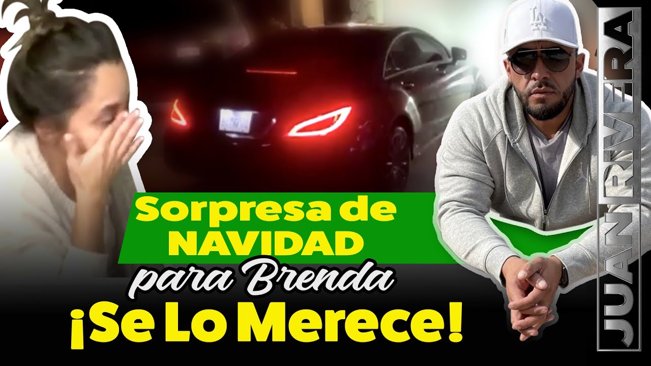 Sorpresa de NAVIDAD para BRENDA ¡Se lo merece! | Juan Rivera